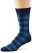 Richer Poorer Men's Bread Winner Contemporary Socks, Blue, One Size