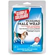 Simple Solution Washable Male Wrap, Medium