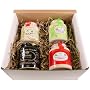 4 Mustard Assortment In Gift Box Pommery Mustard Meaux Moutarde in Pottery Crock