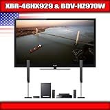 Sony XBR 46HX929 - 46" BRAVIA 3D LED-backlit LCD TV + Sony BDV-HZ970W - 5.1 ....