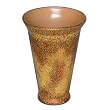 Handmade Decorative Ceramic 'Golden Sunset' Flower Bud Vase / Urn