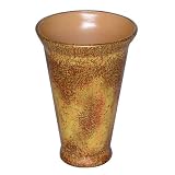 Handmade Decorative Ceramic 'Golden Sunset' Flower Bud Vase / Urn