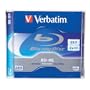 Verbatim 95358 25 GB 2x Blu-ray Single Layer ReWritable Disc BD-RE, 1-Disc Jewel Case