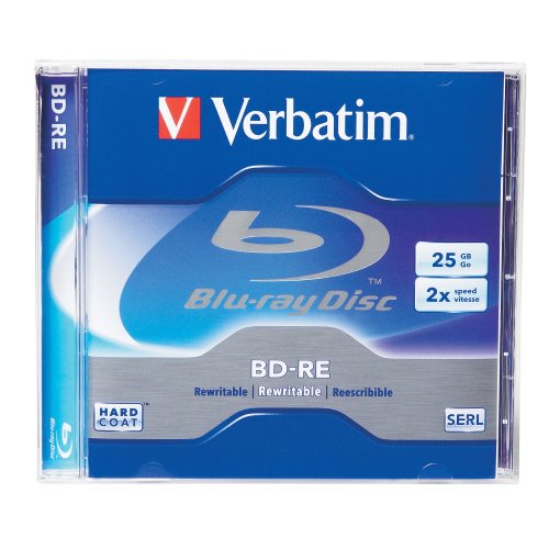Verbatim BDRE x1 25GB BluRay player, Review BluRay player and movies