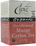 Choice Organic Teas Decaf Mango Ceylon Tea Organic - 16 Tea Bags