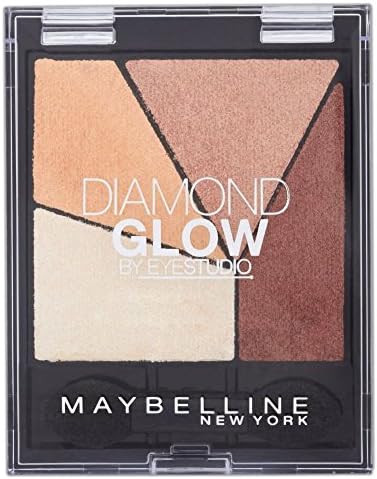Maybelline Eye Studio Diamond Glow Quad - 20 Coral Drama