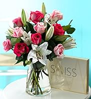 Large Rose Lily Gift Selection