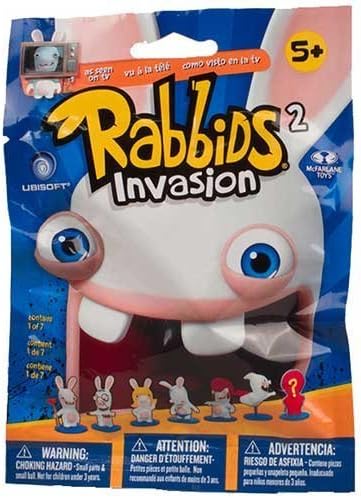 Rabbids Series 2 Rabbids Blind Bag (Styles Vary) Mini-Figure by Raving Rabbids Invasion