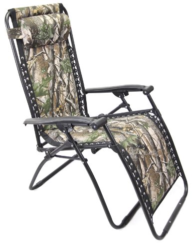 Jordan 3K-GRAVCAMO1 Camo Material Chair with Black Frame, 18-Inch by 19-Inch by 44-Inch