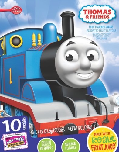General Mills Fruit Shapes,Thomas & Friends, 8-Ounce (Pack of 5)