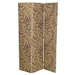 Willow Upholstered Screen - Eggplant