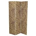 Willow Upholstered Screen - Eggplant