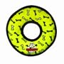 Tuffy's Ultimate Ring Dog Toy, Yellow Bones