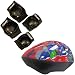 Razor Multi-Sport Protective Pad Set and V9 Child Monster Trucks Helmet (Fits Ages 5-...