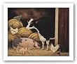 Family Farm by Lowell Herrero 9.5"x7.5" Art Print Poster