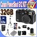 Canon G12 10 MP Digital Camera with 5x Optical Image Stabilized Zoom and 2.8 Inch Vari-Angle LCD + 32GB SDHC Memory + Extra Extended Life Battery + Ac/Dc Charger + USB Card Reader + Deluxe Case w/Strap + Full Size Tripod + Memory Card Wallet + Accessory Saver Bundle!