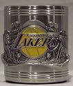 Los Angeles Lakers Stainless Steel & Pewter Can Cooler