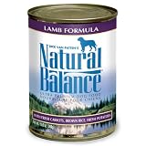 Natural Balance Lamb and Brown Rice Formula Dog Food (Pack of 12 13-Ounce Cans)