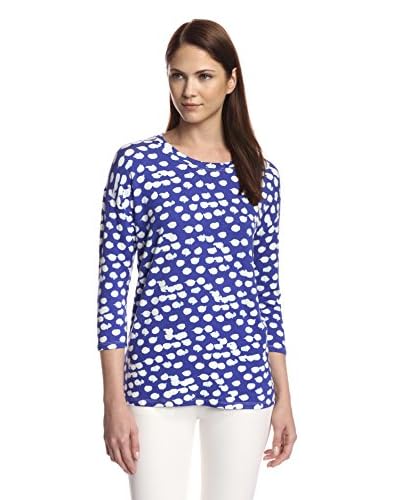 kensie Women’s Dot Print Sweatshirt