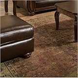 IMAGE OF Brighton Bonded Leather Ottoman