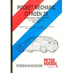 Citroen ZX, 1.4 Litre Petrol to 1992