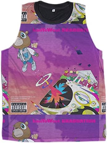 Punkpassion Women's Kanye West Graduation Muscle Tank Top T-Shirt X-Large