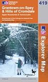 Grantown-on-Spey and Hills of Cromdale (OS Explorer Map Series) (OS Explorer Map Series)
