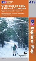 Grantown-on-Spey and Hills of Cromdale (OS Explorer Map Series)