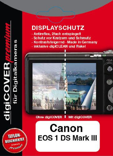 digiCOVER Premium Displayschutzfolie f&uuml;r Canon EOS 1 Ds Mark III Preisvergleich