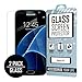 Samsung Galaxy S7 [2-Pack] Tempered GLASS Screen Protector Covers, Bubble Free Oleophoic Coated Tempered GLASS - MPERO