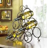 Scrollwork Wine Rack