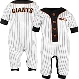 San Francisco Giants Baby Uniform Pinstripe Coveralls, 3-6 mos