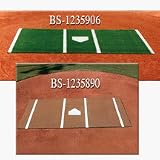 6 &acute; x 12 &acute; Synthetic Turf Pitcher &acute; s Mat - B0002Y0GGM
