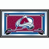 Poker NHL Colorado Avalanche Framed Team Logo Mirror