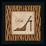 Posh by Kathy Middlebrook Animal Print 15x15 in Framed Art Print Picture