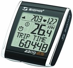 Sigma BC 2209 STS Triple Wireless + Alt Bicycle Speedometer Sigma BC 2209 STS Triple Wireless + Alt Bicycle Speedometer