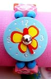 Pretend fashion bracelet wooden watch Butterfly