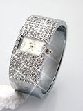 Silver Damen Uhr Strass Damenuhr GU2