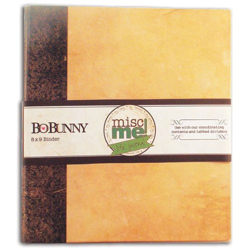 Kraft Misc Me Binder Life Journal, 8 by 9-Inch, Kraft