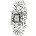 GP Designs Women's Rhinestone Faux Pearl Link Watch