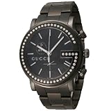 GUCCI (グッチ) 腕時計 Gクロノ 101M YA101340 ブラックPVD ブラック 54Pダイヤ メンズ [並行輸入品]の画像