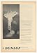 1964 BAC British Aircraft TSR-2 Dunlop Photo Print Ad