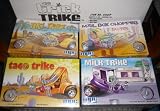 #21621p MPC Trick Trike Series 4 pack 1/25 Scale Platic Model Kit,Needs Assembly