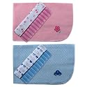 Luvable Friends 3-Pack Flannel Receiving Blankets