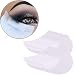ADAMAI Pack of 100PCS Disposable Eyeshadow Shields Under Eye Makeup Guards Mess Pads for Smoky Eye Lash Extension Lip Makeup