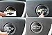 Reflective Concepts - Steering Wheel Bowtie Overlay Decal - 2008-2012 Malibu - (Color: Flat Black)