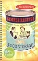 Simple Recipes Using Food Storage