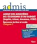 Concours Agent des minist�res de l'�conomie et du budget - Ecrit et oral - Cat�gorie C - Admis - Tout le concours