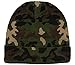 Blank Long Cuff Beanie Cap - Camo
