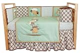 Tadpoles OWLS 5 Piece Crib Bedding Set